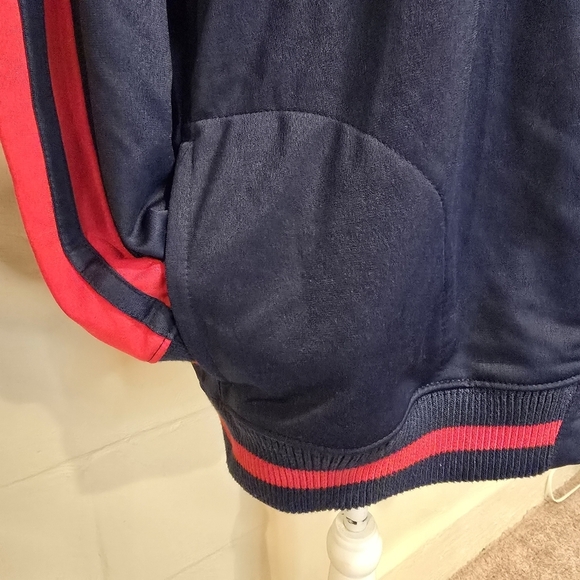 Nike Boston Red Sox Track Jacket Youth Sz XL Navy Red MLB Logo Full Zip Pockets. - Picture 7 of 12